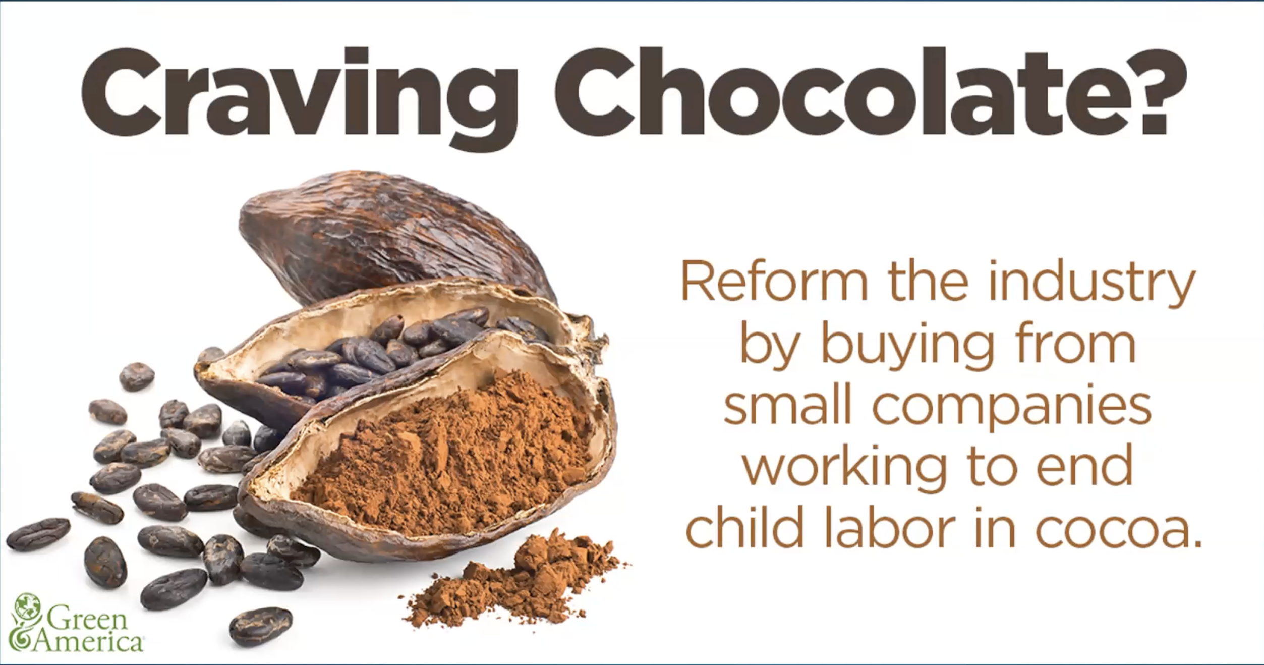 Green America ethical chocolate